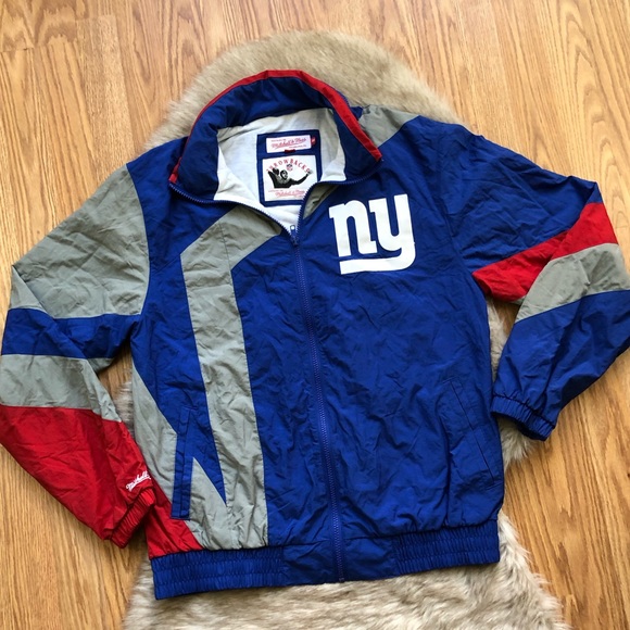mitchell and ness giants jacket